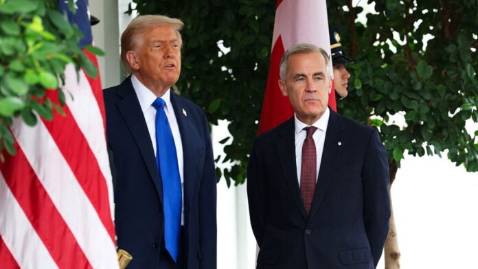 Trump Canada tariffs threat posted on Truth Social