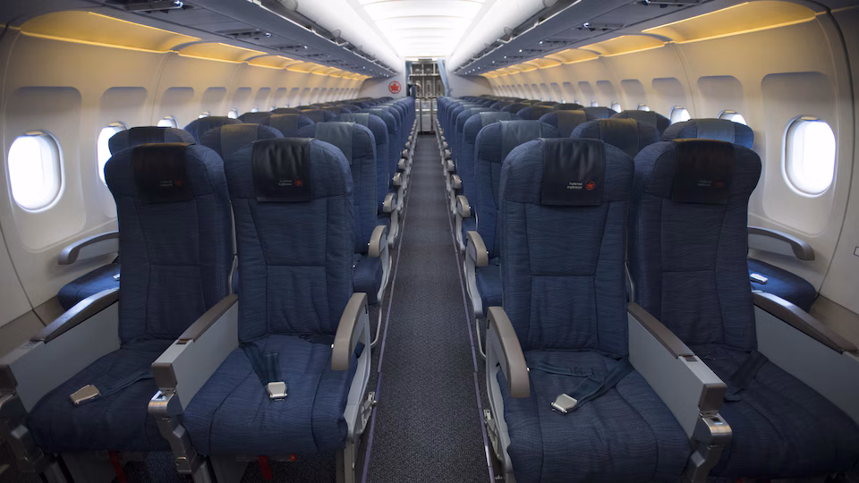 Air Canada aircraft taxiing as Cuba travel suspended