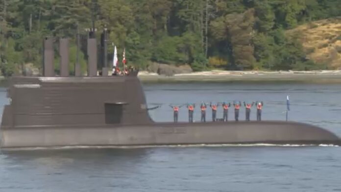South Korea Brings Submarine to Victoria in Bid to Win Canada's $-Billion Naval Contract