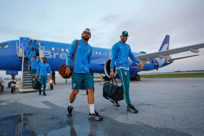 Brazil Touch Down in Fort Lauderdale Ahead of Must-Watch World Cup Clash with Scotland