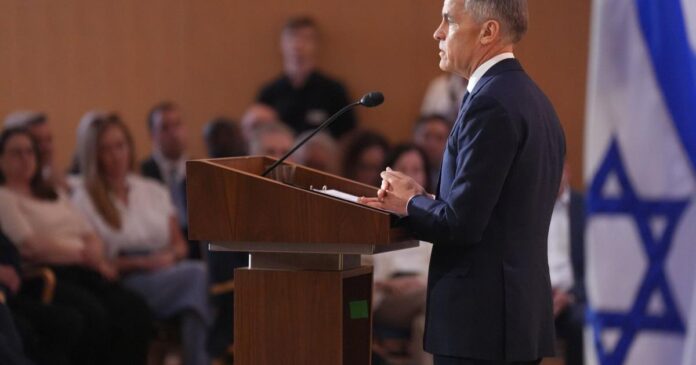 Carney Unveils National Council to Combat Antisemitism, Admits Canada Is Failing Jewish Citizens