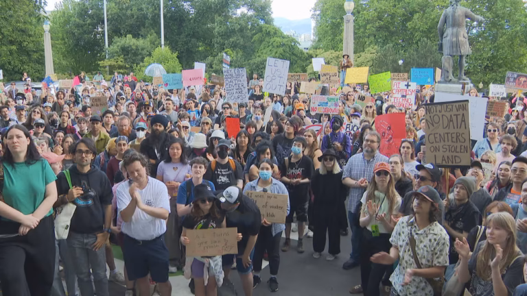 Hundreds March in Vancouver Against AI Data Centres as Environmental Concerns Mount
